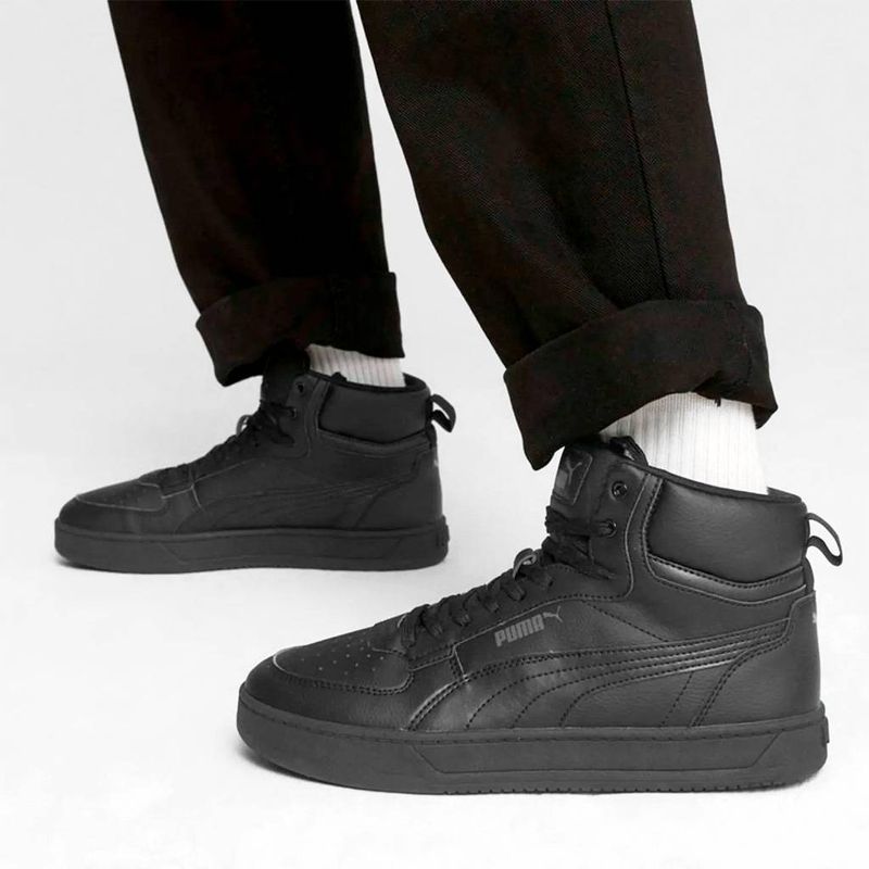 Zapatillas-Urbanas-Hombres-392291-01ma-Caven-2_0-Mid-Cuero-NEGRO-9.5