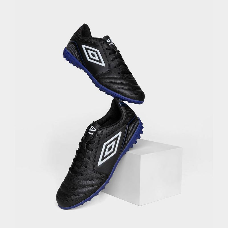 Zapatillas-De-Futbol-Umbro-Hombres-82016U-Md9-Classico-Xii-Lt-Tf-NEGRO-BLANCO-7.5
