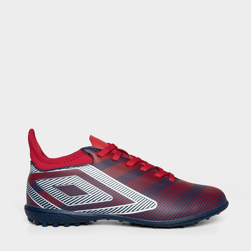 Zapatillas-De-Futbol-Umbro-Junior-81970U-Mcl-Veloce-Lt-Iii-Tf---Jnr-AZUL-ROJO-3.5