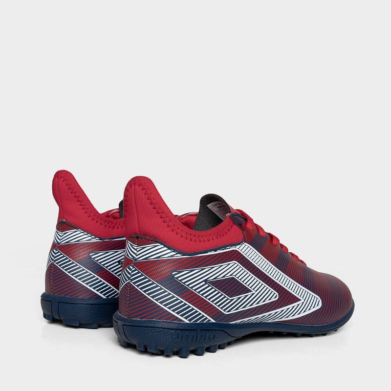 Zapatillas-De-Futbol-Umbro-Junior-81970U-Mcl-Veloce-Lt-Iii-Tf---Jnr-AZUL-ROJO-3.5