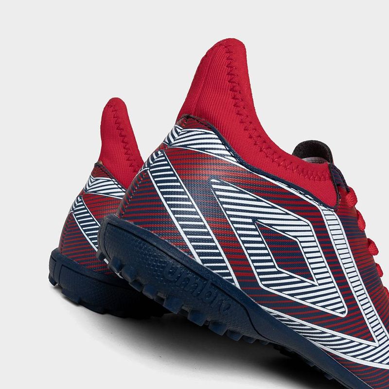 Zapatillas-De-Futbol-Umbro-Junior-81970U-Mcl-Veloce-Lt-Iii-Tf---Jnr-AZUL-ROJO-3.5