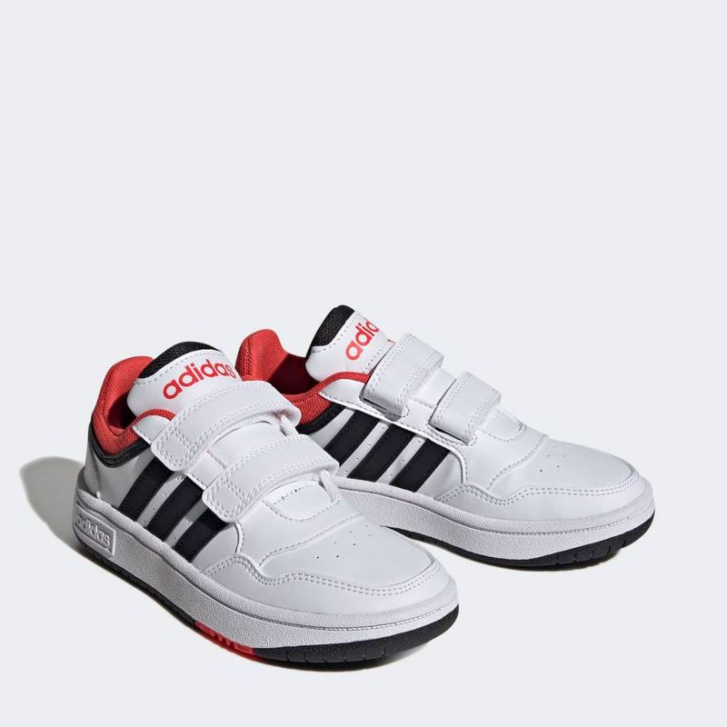 Zapatillas-Urbanas-Adidas-Pre-Escolar-H03863-Hoops-3_0-Cf-C-Cuero-BLANCO-12