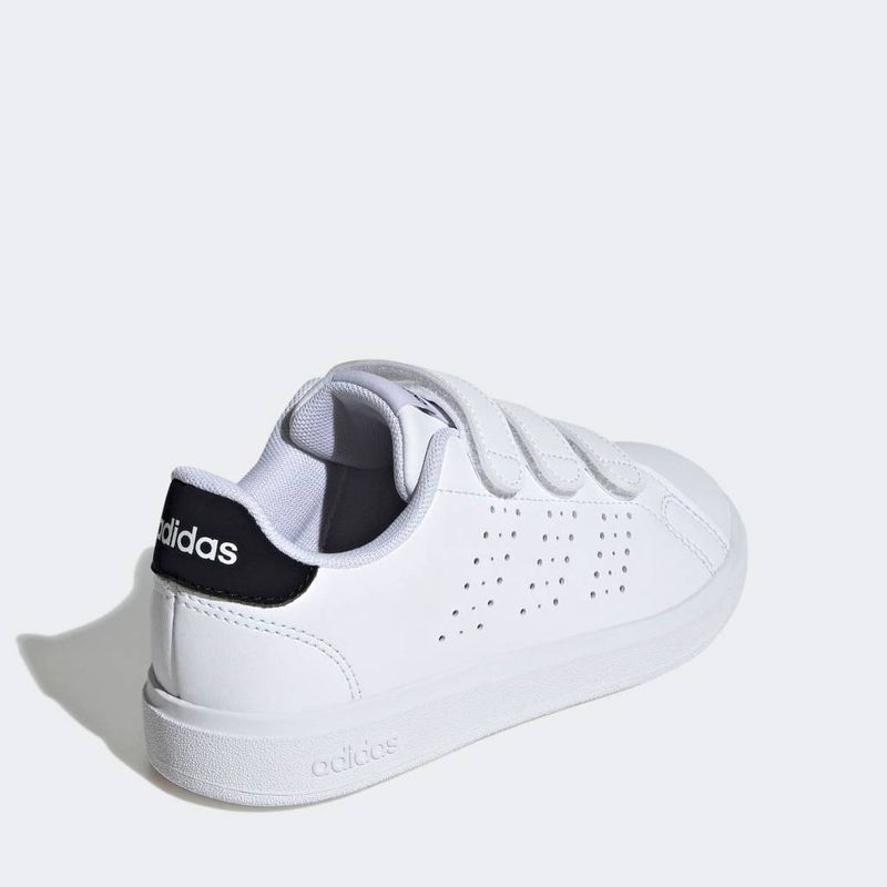 Zapatillas-Urbanas-Adidas-Pre-Escolar-Ih8122-Advantage-Base-2_0-Cf-C-Cuero-BLANCO-11