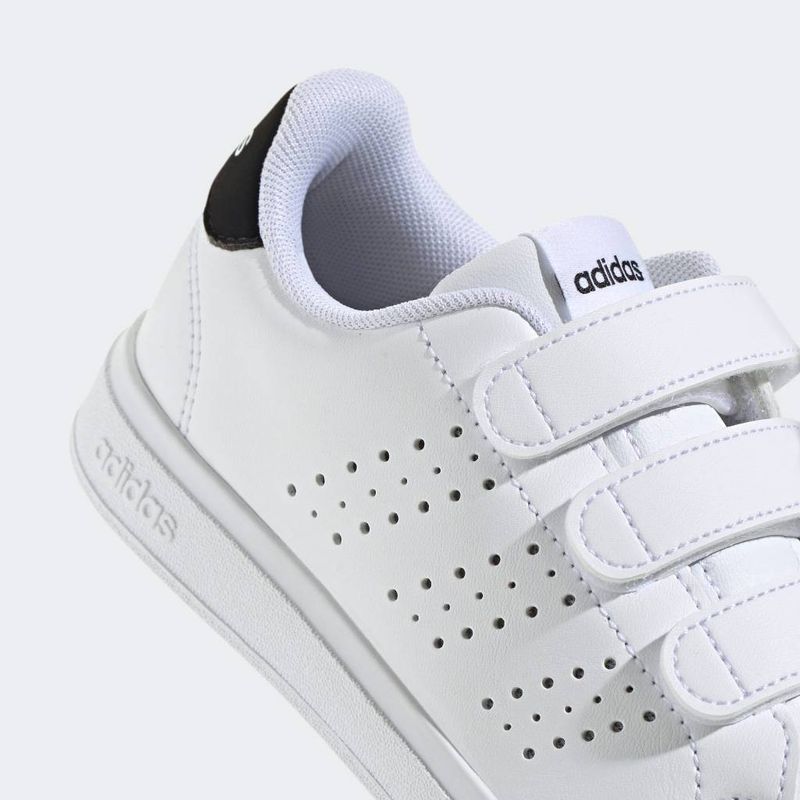 Zapatillas-Urbanas-Adidas-Pre-Escolar-Ih8122-Advantage-Base-2_0-Cf-C-Cuero-BLANCO-11