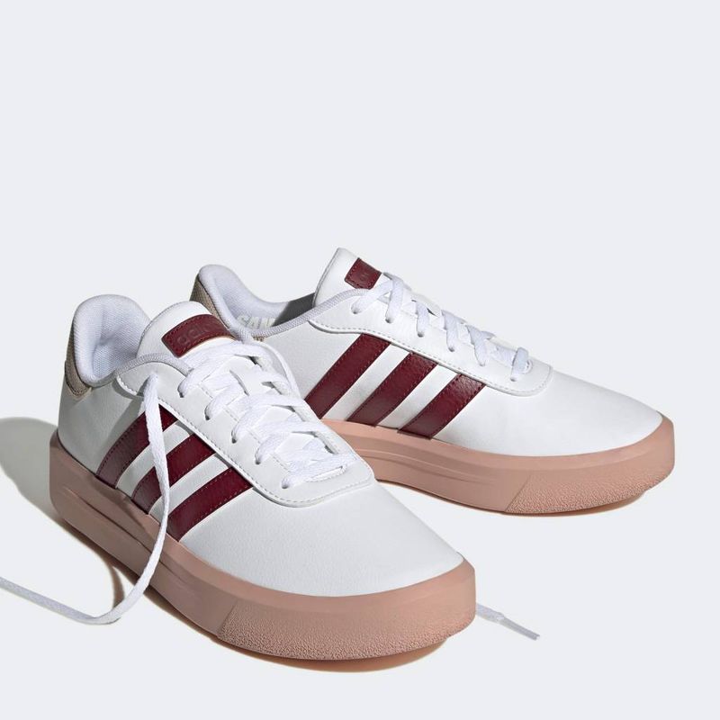 Zapatillas-Urbanas-Adidas-Mujeres-Ig3112-Court-Platform-BLANCO-8