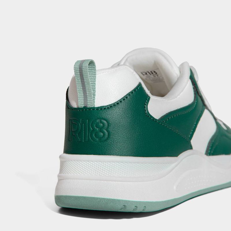Zapatillas-Urbanas-R18-Junior-R18-I0029-VERDE-BLANCO-36