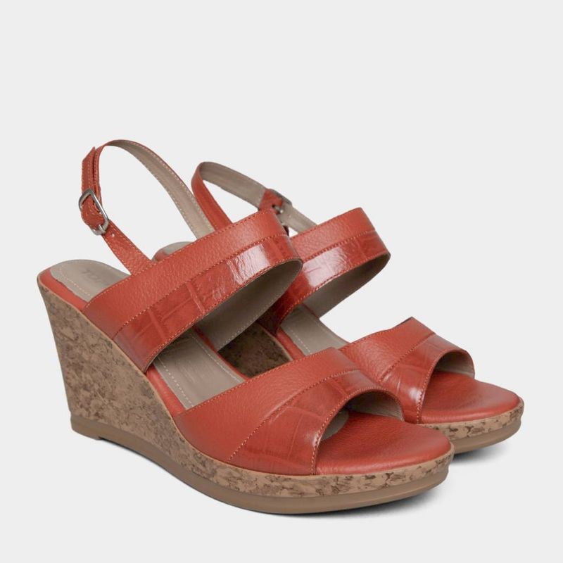 Sandalias-Casuales-Top-Model-Mujeres-Tmo-N0003-Cuero-ROJO-35