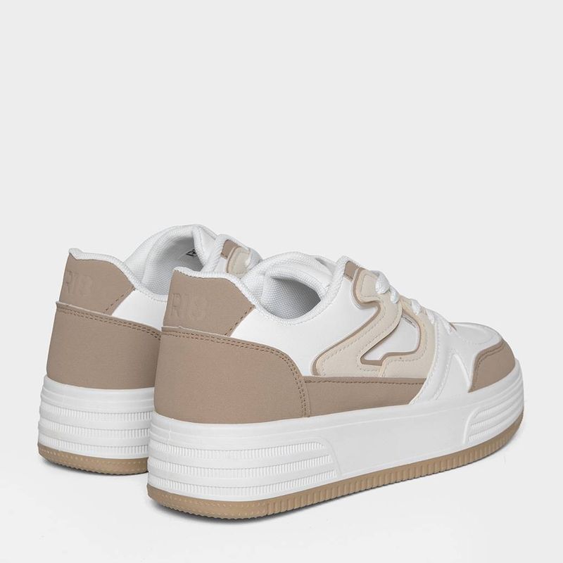 Zapatillas-Urbanas-R18-Mujeres-R18-Vz002-BLANCO-BEIGE-40