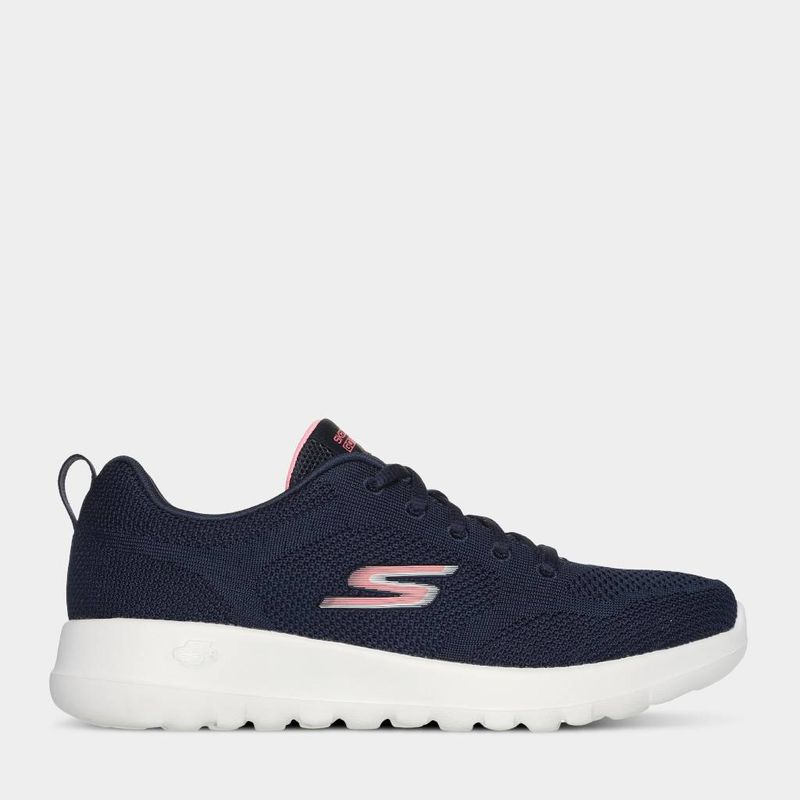 Zapatillas-Urbanas-Skechers-Mujeres-124640-Nvpk-Go-Walk-Joy-AZUL-5.5