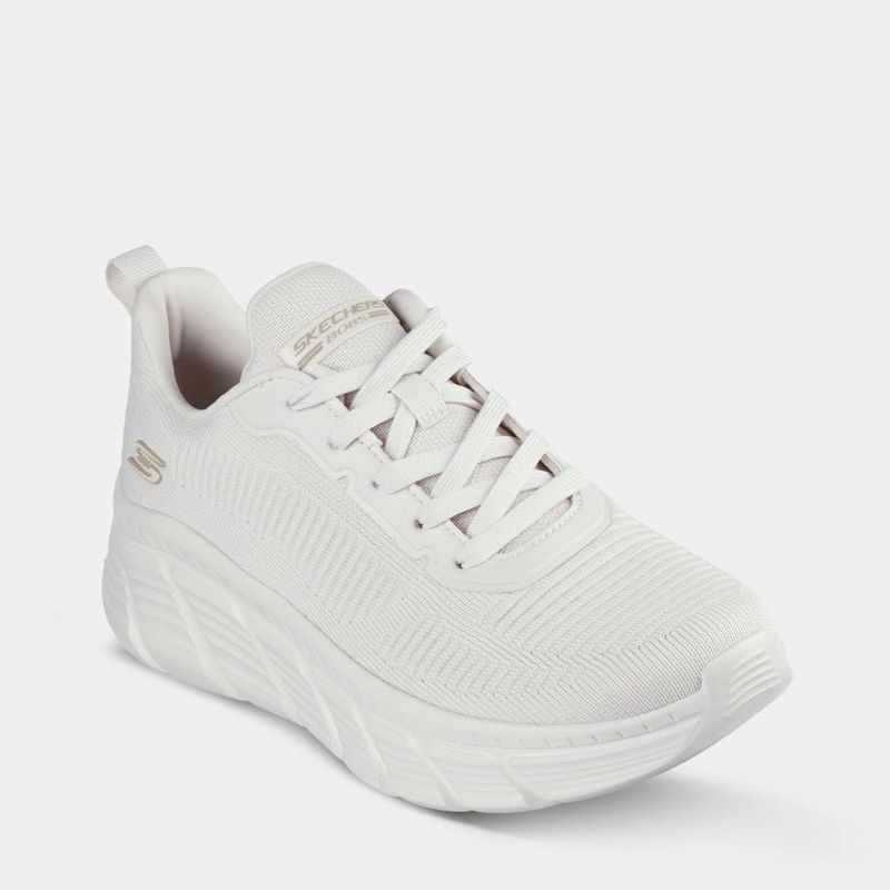 Zapatillas-Urbanas-Skechers-Mujeres-117385-Ofwt-Bobs-B-Flex-Hi-BEIGE-5.5