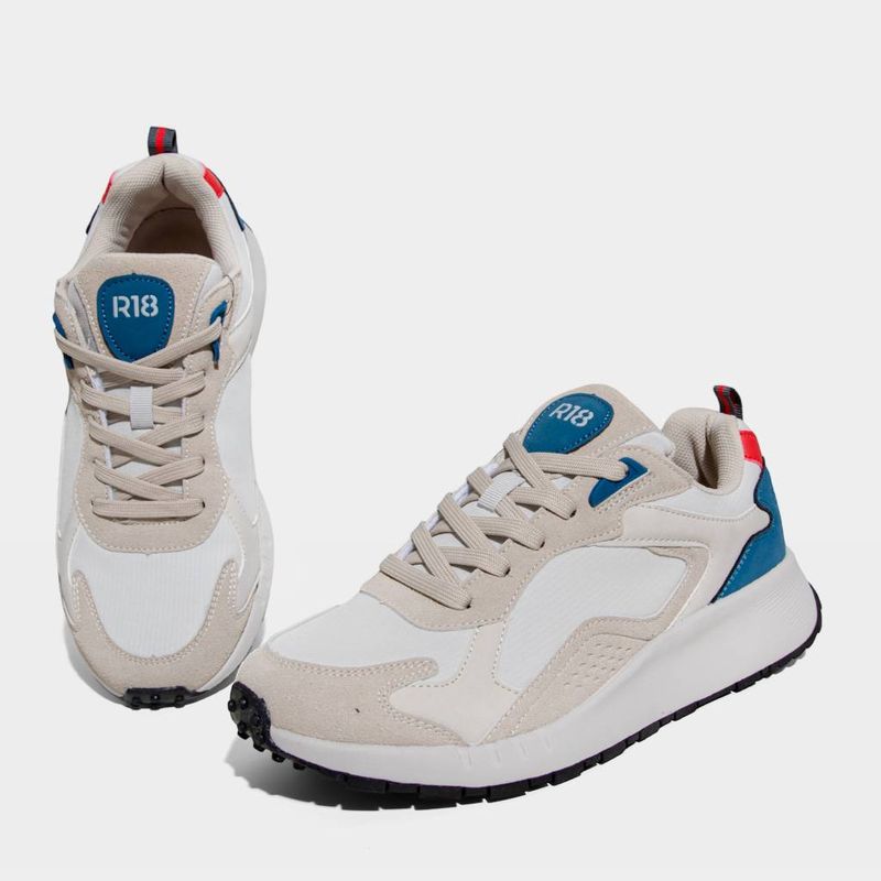 Zapatillas-Urbanas-R18-Hombres-R18-Cd143-BLANCO-AZULINO-ROJO-41