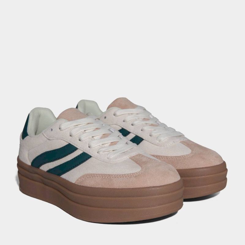Zapatillas-Urbanas-R18-Mujeres-R18-Ad010-BEIGE-VERDE-36