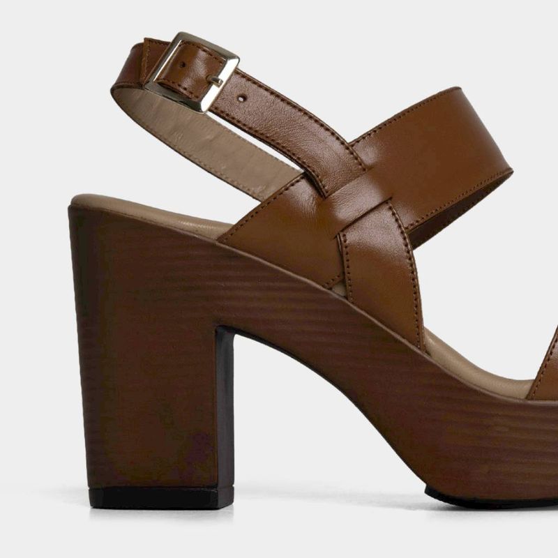 Sandalias-Casuales-Top-Model-Mujeres-Tmo-N0032-Cuero-MARRON-36