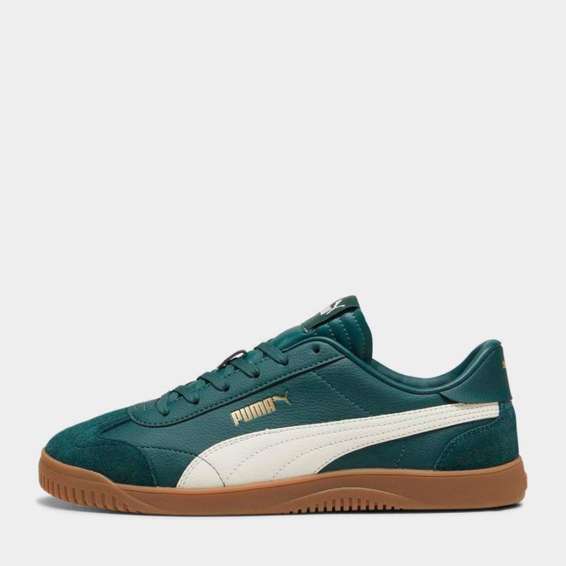 Zapatillas-Urbanas-Puma-Hombres-395104-08-Club-5V5-Sd-Cuero-VERDE-9
