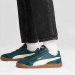 Zapatillas-Urbanas-Puma-Hombres-395104-08-Club-5V5-Sd-Cuero-VERDE-7.5-7