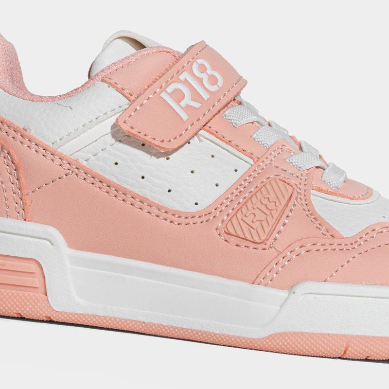 Zapatillas-Urbano-R18-Pre-Escolar-R18-Xw017-CORAL-BLANCO-29