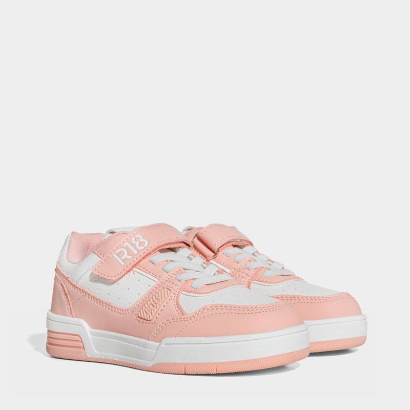 Zapatillas-Urbano-R18-Pre-Escolar-R18-Xw017-CORAL-BLANCO-29