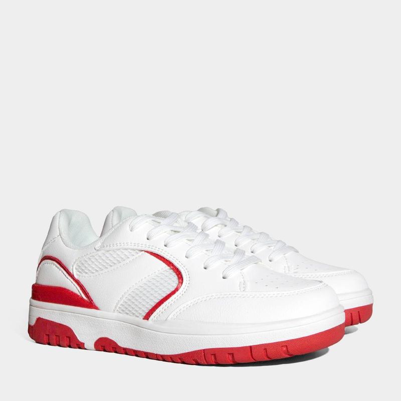 Zapatillas-Urbanas-R18-Mujeres-R18-I0153-BLANCO-ROJO-36