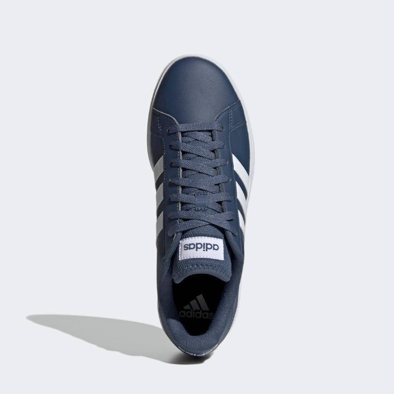 Zapatillas-Casuales-Adidas-Hombres-Id1178-Grand-Court-Base-2-0-AZUL-10.5