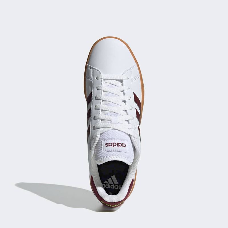 Zapatillas-Casuales-Adidas-Hombres-Id1181-Grand-Court-Base-2-0-BLANCO-8