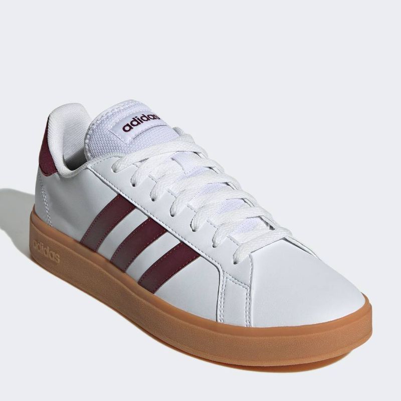 Zapatillas-Casuales-Adidas-Hombres-Id1181-Grand-Court-Base-2-0-BLANCO-9.5