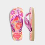 Sandalias-Playeras-Havaianas-Pre-Escolares-4000052-9256-Kids-Flores-MELON-LILA-ROSADO-29.5