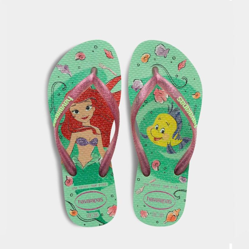 Sandalias-Playeras-Havaianas-Pre-Escolares-4123328-2630-Kids-Slim-Princess-VERDE-ROSADO-33.5