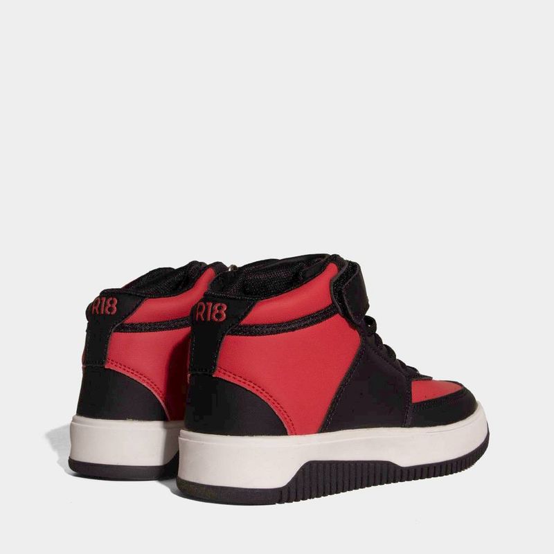 Zapatillas-Urbanas-R18-Pre-Escolar-R18-I0008--ROJO/NEGRO-28-3
