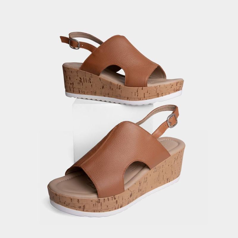 Sandalias-Casuales-Top-Model-Mujeres-Tmo-N0005-Cuero-MARRON-35