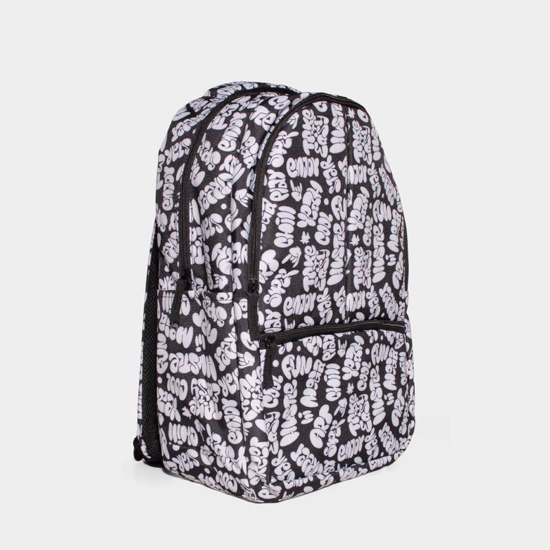 Mochila-Escolar-R18-Junior-R18-I0206-NEGRO-BLANCO-Talla-Unica