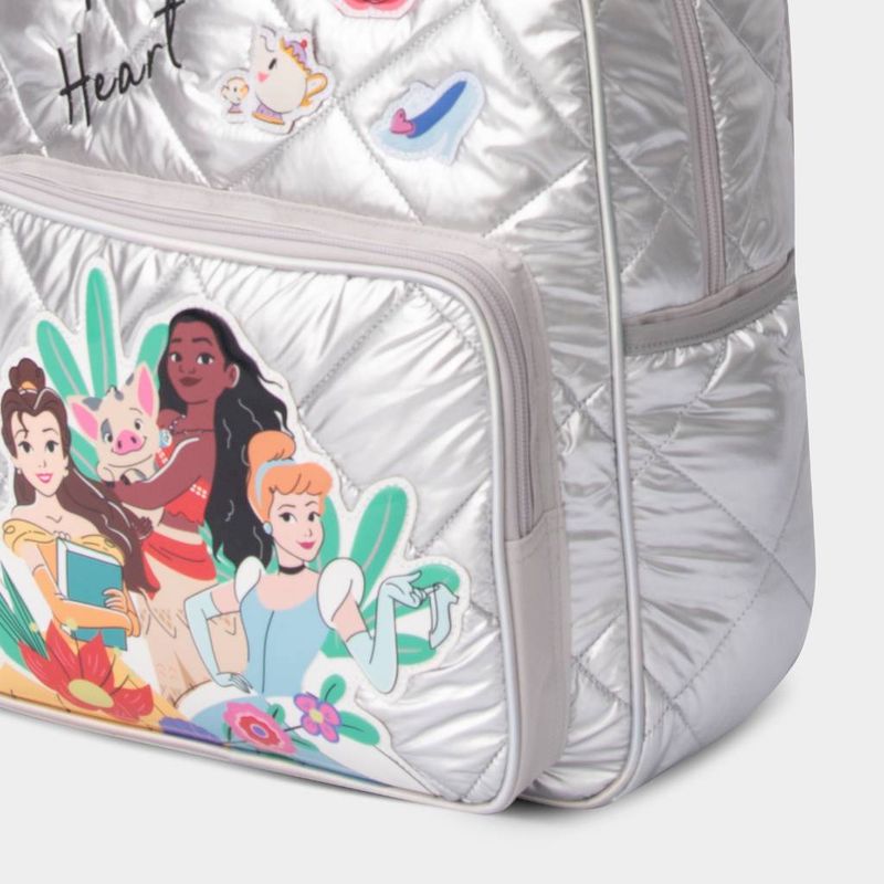 Mochila-Escolar-Dreamland-Junior-7750498532080-Princesas-SILVER-Talla-Unica