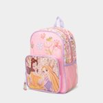 Mochila-Escolar-Dreamland-Junior-7750498530130-Mini-Mochila-Princesas-ORO-ROSA-Talla-Unica