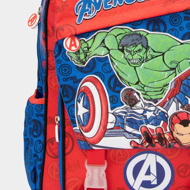 Mochila-Escolar-Dreamland-Junior-7750498530239-Avengers-AZUL-ROJO-Talla-Unica