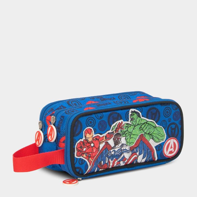 Cartuchera-Escolar-Dreamland-7750498530253-Avengers-AZUL-ROJO-Talla-Unica