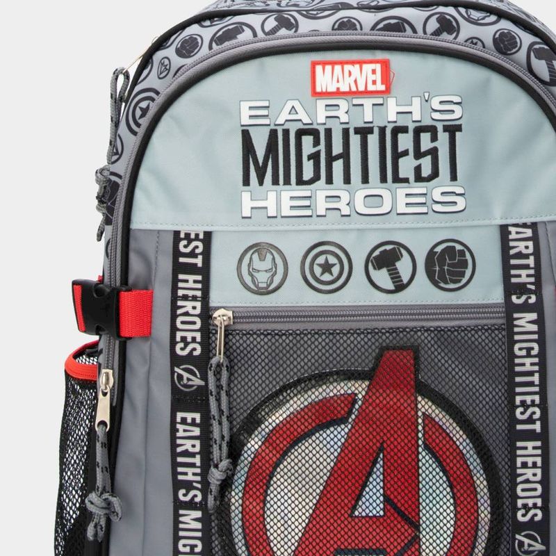 Mochila-Escolar-Dreamland-Infante-7750498530260-Avengers-PLOMO-Talla-Unica