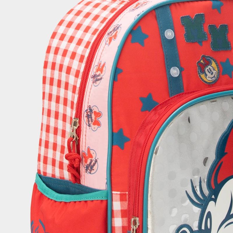 Mochila-Escolar-Dreamland-Pre-Escolar-7750498532417-Minnie-ROJO-AZUL-Talla-Unica