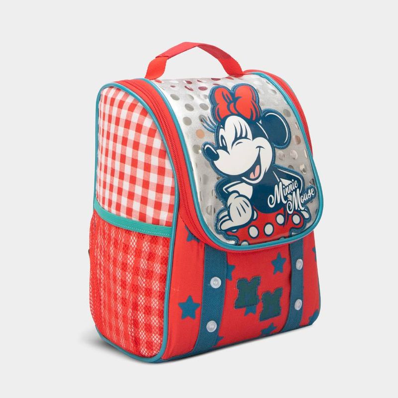 Lonchera-Escolar-Dreamland--7750498532424-Minnie-ROJO-AZUL-Talla-Unica