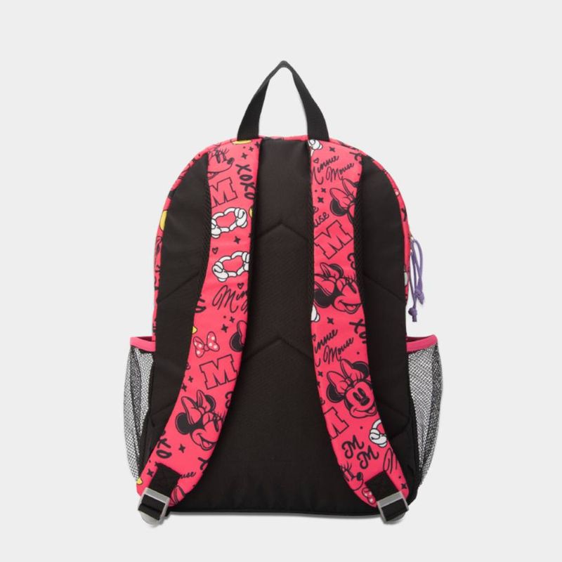 Mochila-Escolar-Dreamland-Infante-7750498531090-Minnie-ROJO-NEGRO-Talla-Unica