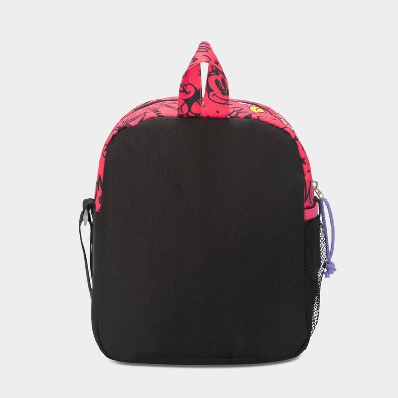 Lonchera-Escolar-Dreamland-7750498531106-Classic-Minnie-ROJO-NEGRO-Talla-Unica