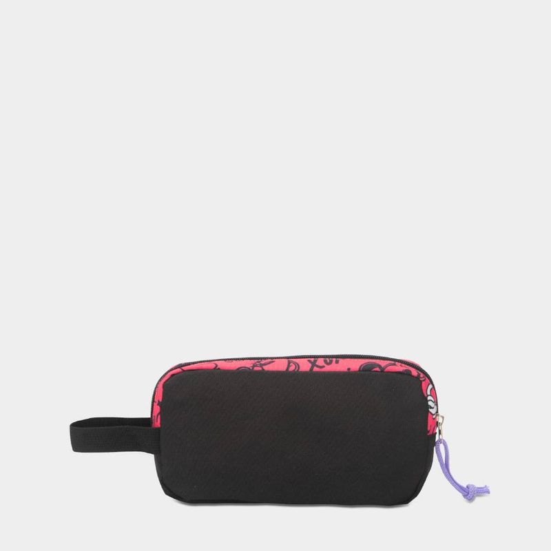 Cartuchera-Escolar-Dreamland--7750498531113-Classic-Minnie-ROJO-NEGRO-Talla-Unica