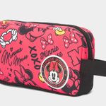 Cartuchera-Escolar-Dreamland--7750498531113-Classic-Minnie-ROJO-NEGRO-Talla-Unica