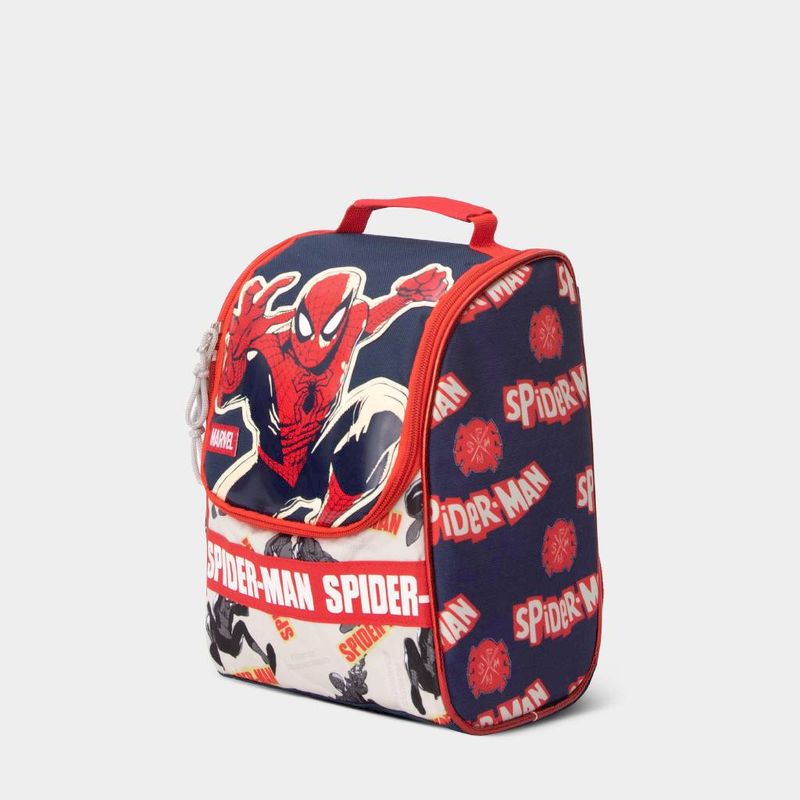 Lonchera-Escolar-Dreamland-7750498532578-Spiderman-AZUL-ROJO-Talla-Unica