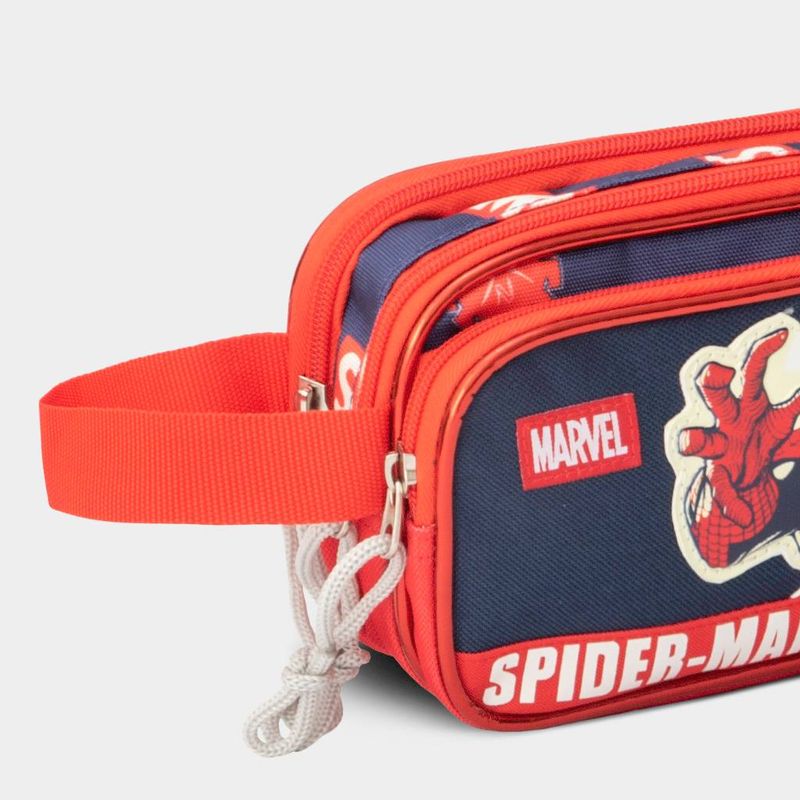 Cartuchera-Escolar-Dreamland-7750498532585-Spiderman-AZUL-ROJO-Talla-Unica