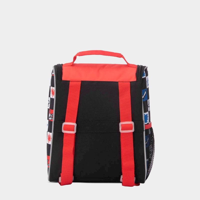 Lonchera-Escolar-Dreamland--7750498532615-Spiderman-AZUL-ROJO-Talla-Unica