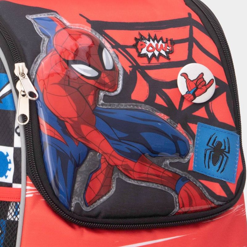 Lonchera-Escolar-Dreamland--7750498532615-Spiderman-AZUL-ROJO-Talla-Unica