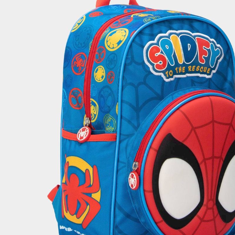 Mochila-Escolar-Dreamland-Infante-7750498531229-Mini-Mochila-Spidey-AZUL-ROJO-Talla-Unica
