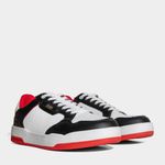 Zapatillas-Urbanas-R18-Hombres-R18-Xw005-BLANCO-ROJO-NEGRO-39
