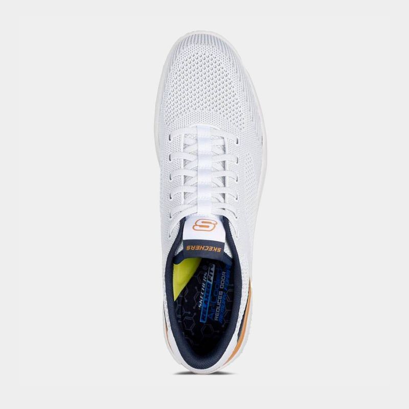 Zapatillas-Urbanas-Skechers-Hombres-210793-Wht-Corliss-BLANCO-7.5