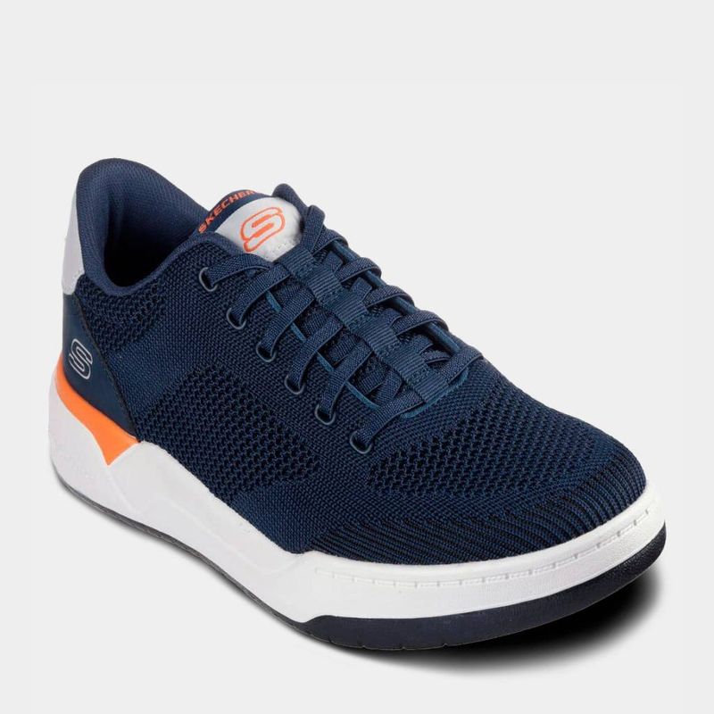 Zapatillas-Urbanas-Skechers-Hombres-210793-Nvy-Corliss-AZUL-7