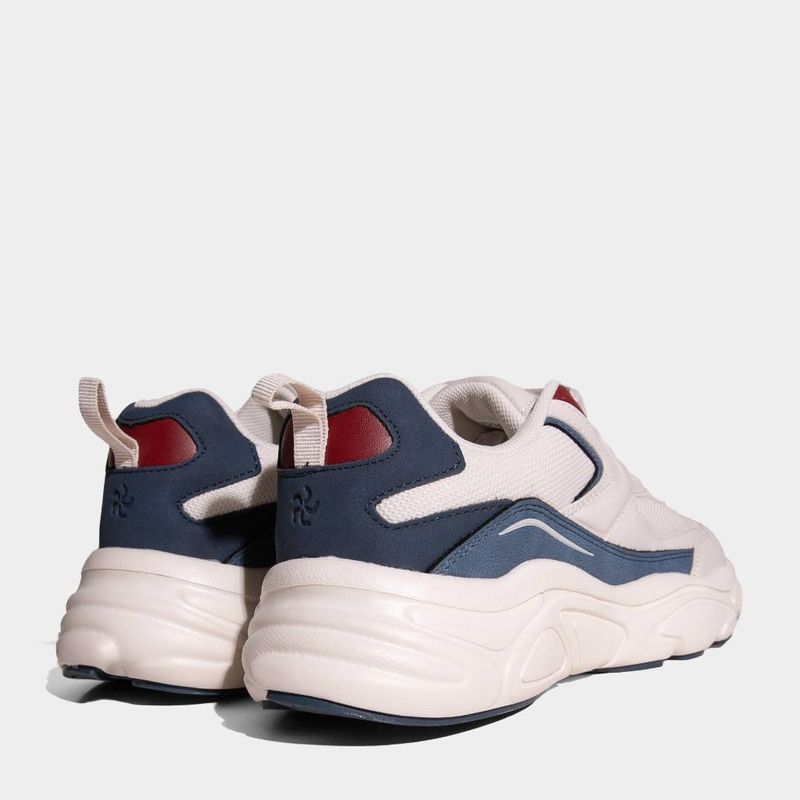 Zapatillas-Urbanas-R18-Hombres-R18-Cd00215-BLANCO-AZUL-ROJO-40